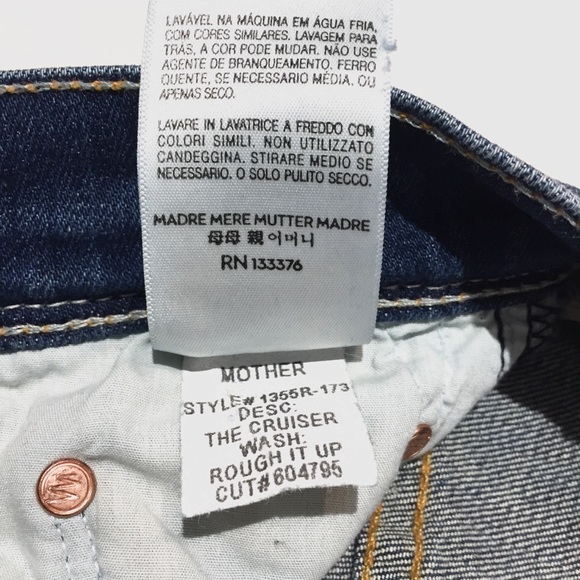 MOTHER The Cruiser "Rough It Up" Flair Jeans 24 - Picture 13 of 13